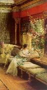 Alma Tadema Vain Courtship oil on canvas